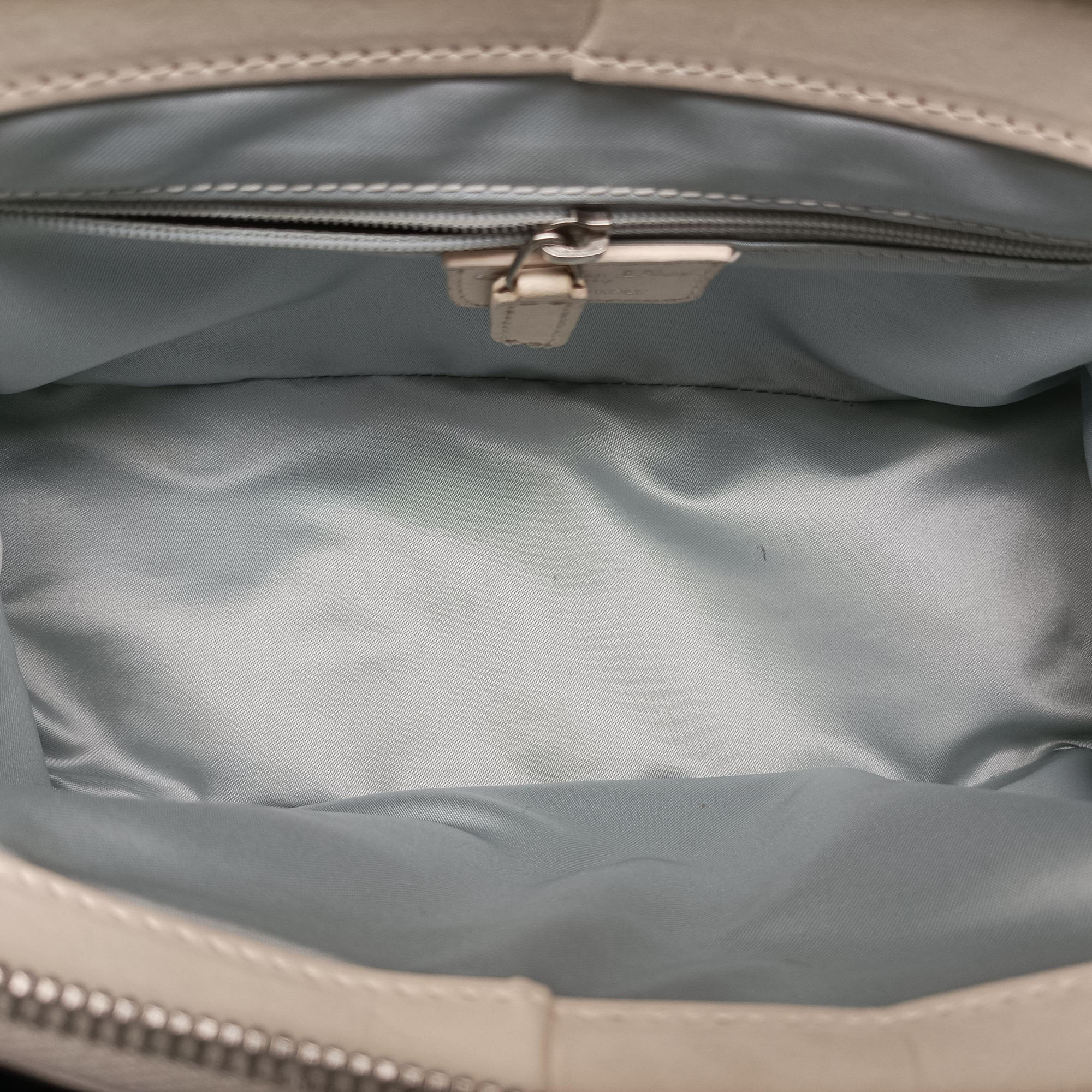 Pre-owned Christian Dior Trotter Romantic Chain Heart White pvc coated canvas  handbag | stylenewstar