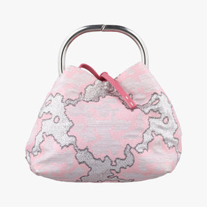 Pre-owned Prada Brocade Pink Silk  handbag | stylenewstar