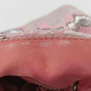 Pre-owned Prada Brocade Pink Silk  handbag | stylenewstar