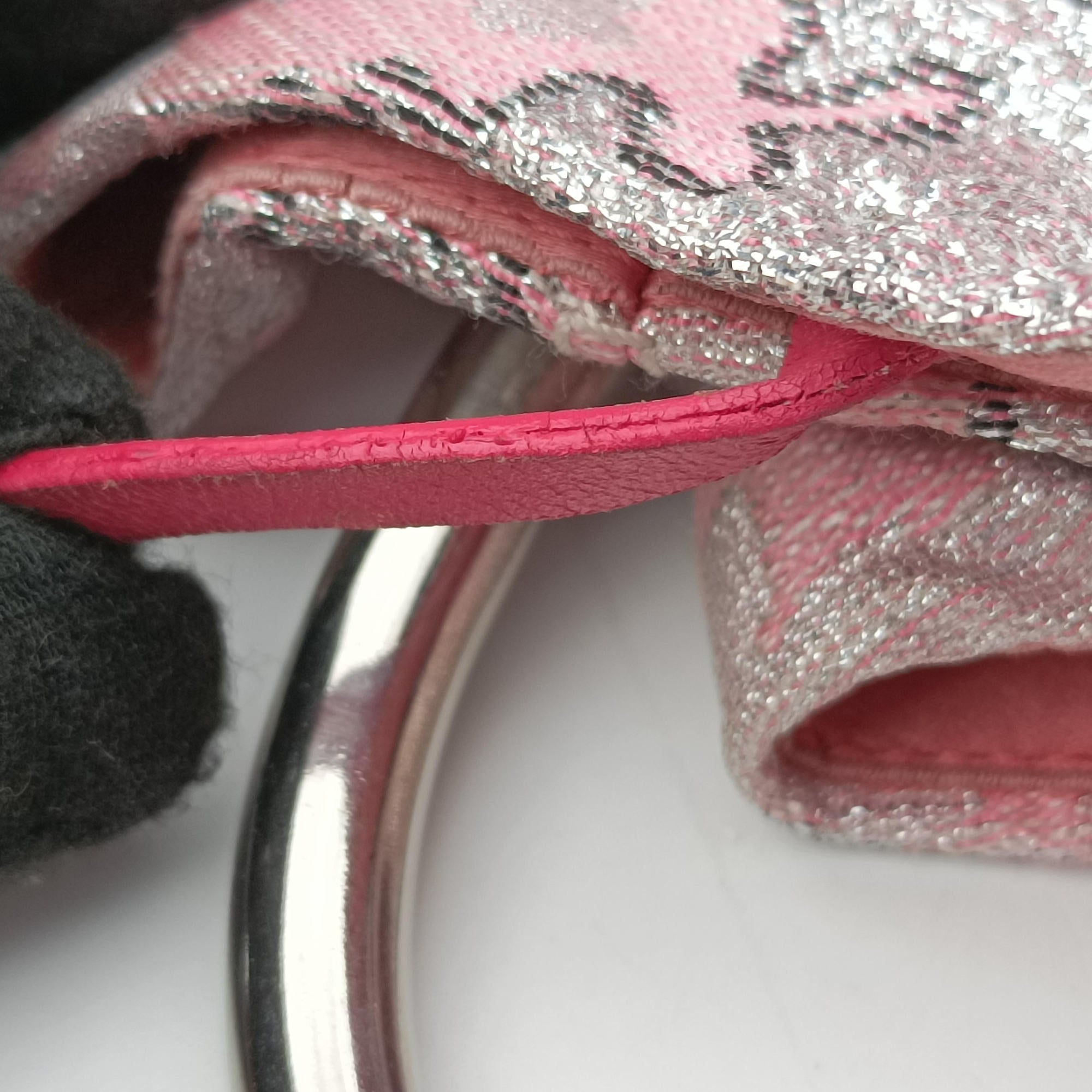 Pre-owned Prada Brocade Pink Silk  handbag | stylenewstar