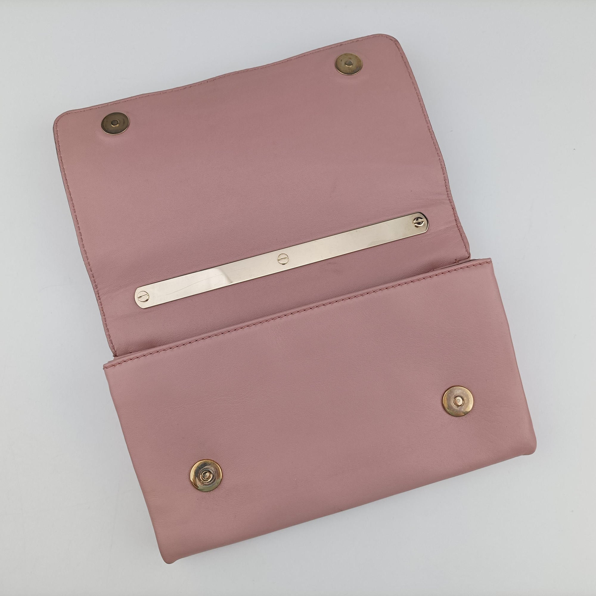 Pre-owned Valentino Rockstud Va Va Voom  Pink Leather  shoulderbag | stylenewstar