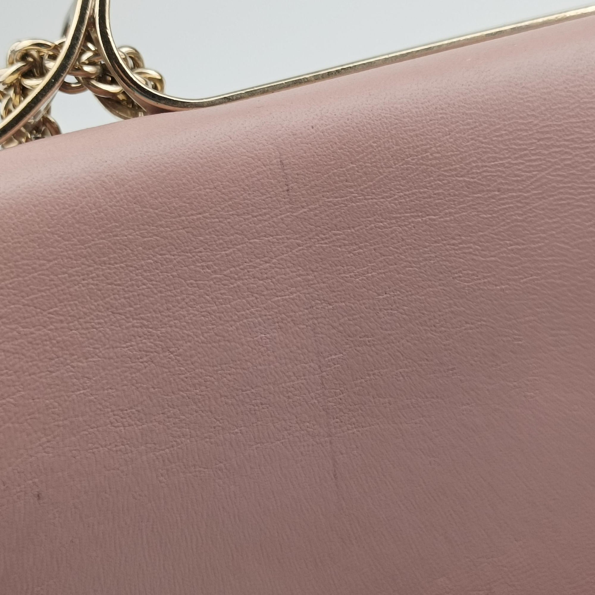 Pre-owned Valentino Rockstud Va Va Voom  Pink Leather  shoulderbag | stylenewstar