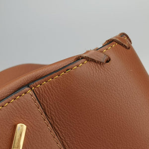 Pre-owned Loewe hammock Brown leather  shoulderbag | stylenewstar