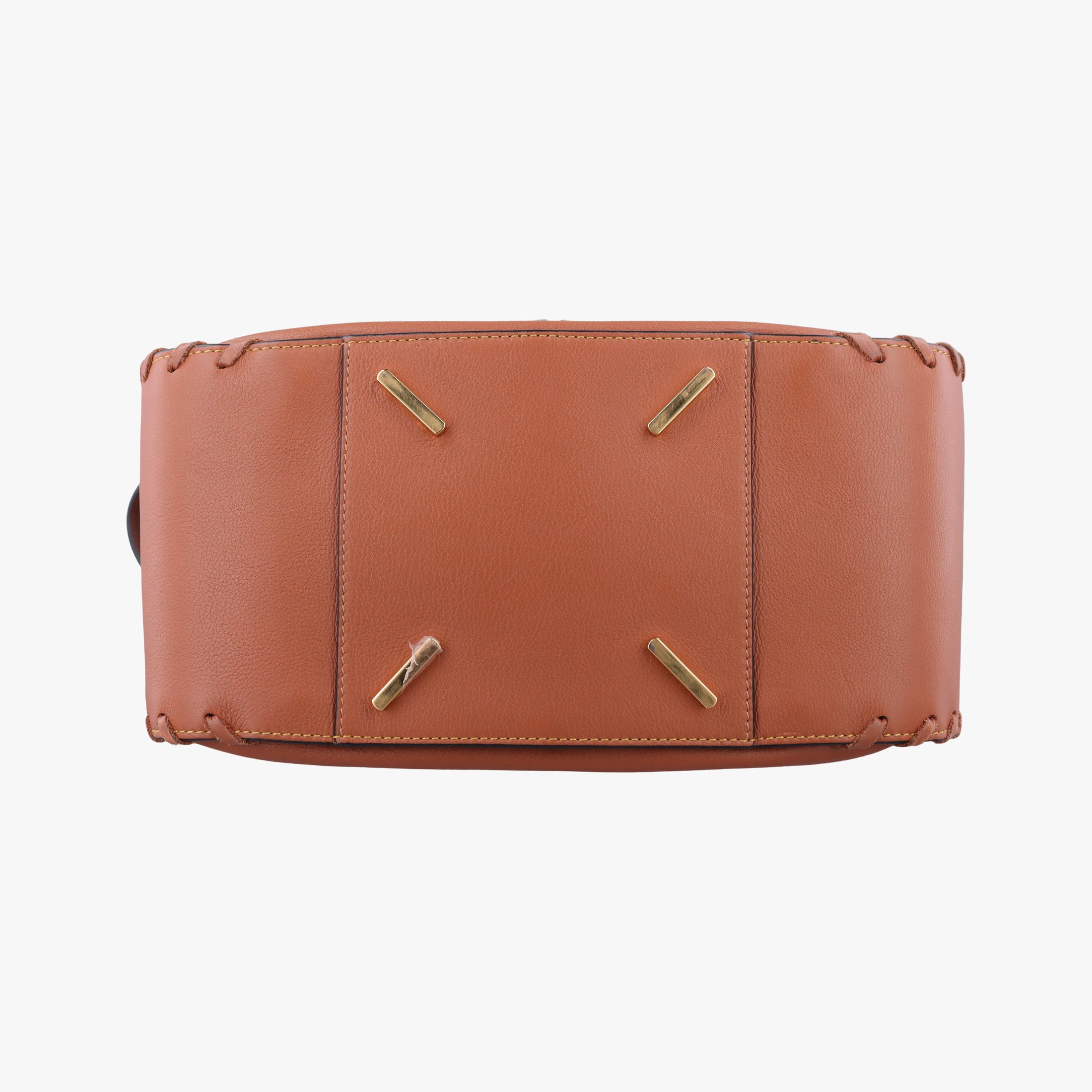 Pre-owned Loewe hammock Brown leather  shoulderbag | stylenewstar