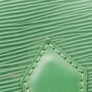 Pre-owned Louis Vuitton Alma GM green epi M40627 handbag | stylenewstar