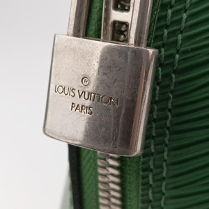 Pre-owned Louis Vuitton Alma GM green epi M40627 handbag | stylenewstar