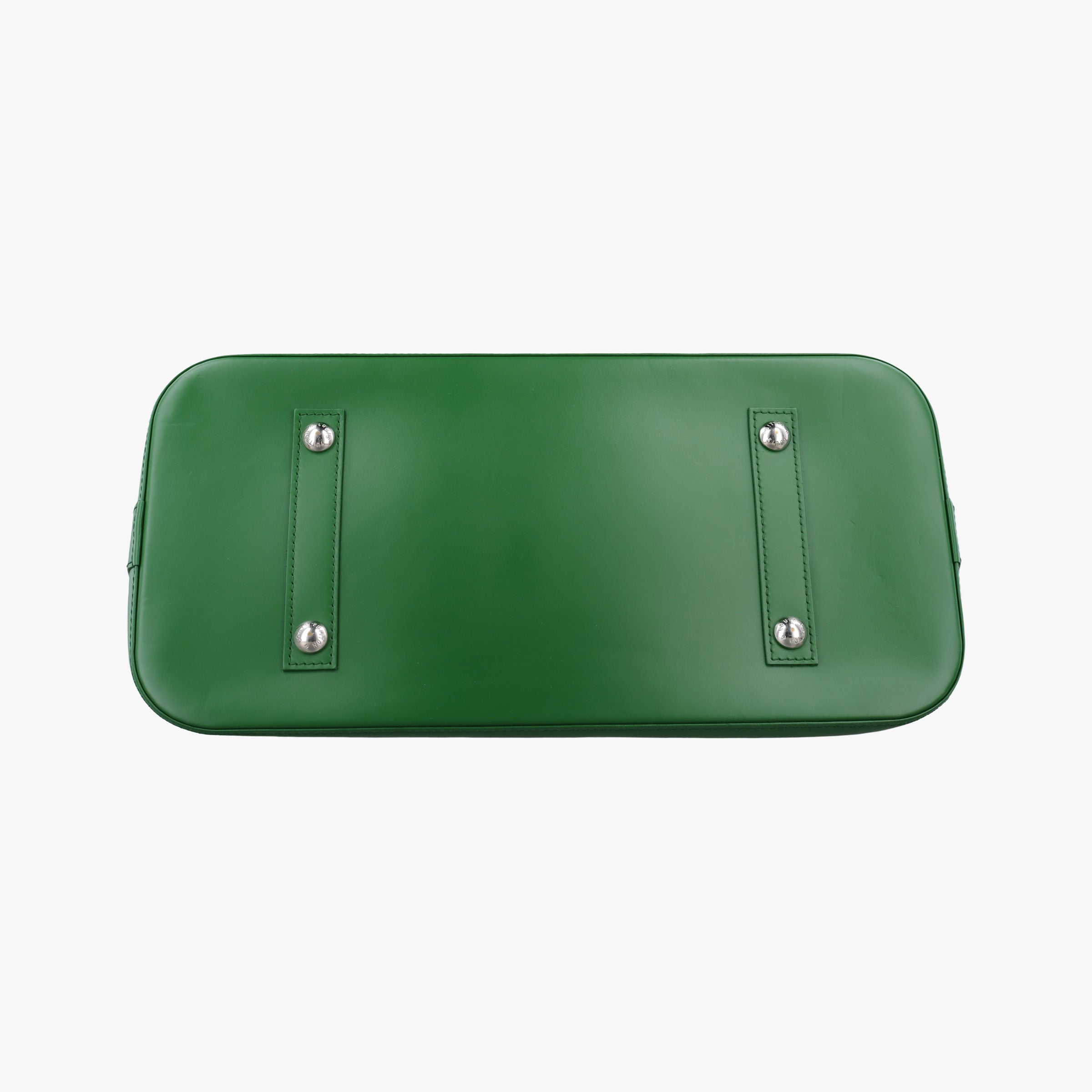 Pre-owned Louis Vuitton Alma GM green epi M40627 handbag | stylenewstar