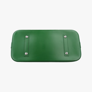 Pre-owned Louis Vuitton Alma GM green epi M40627 handbag | stylenewstar