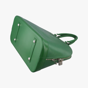 Pre-owned Louis Vuitton Alma GM green epi M40627 handbag | stylenewstar