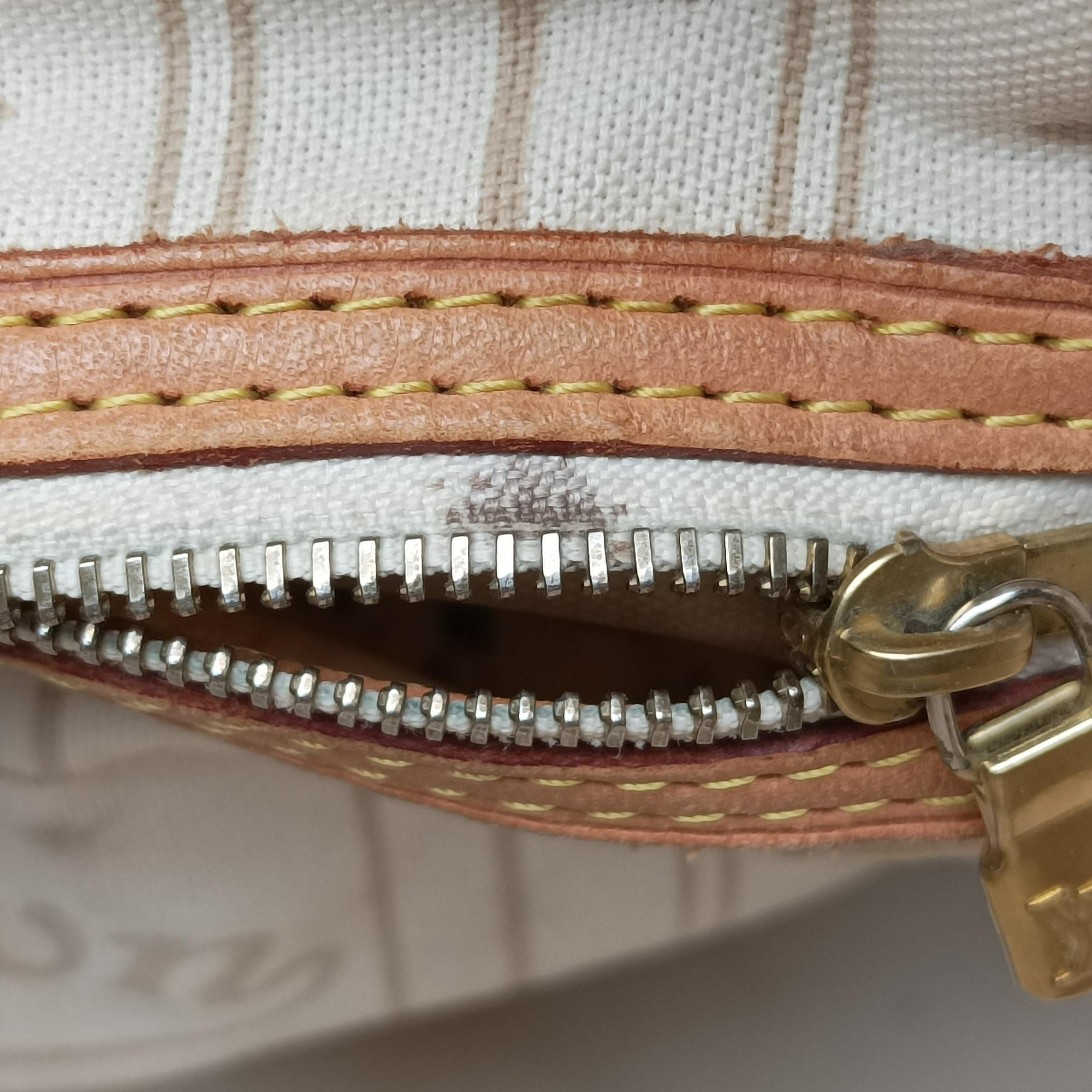 Secondhand Louis Vuitton NEVERFULL GM Azur Damier Canvas N51108 shoulderbag | stylenewstar