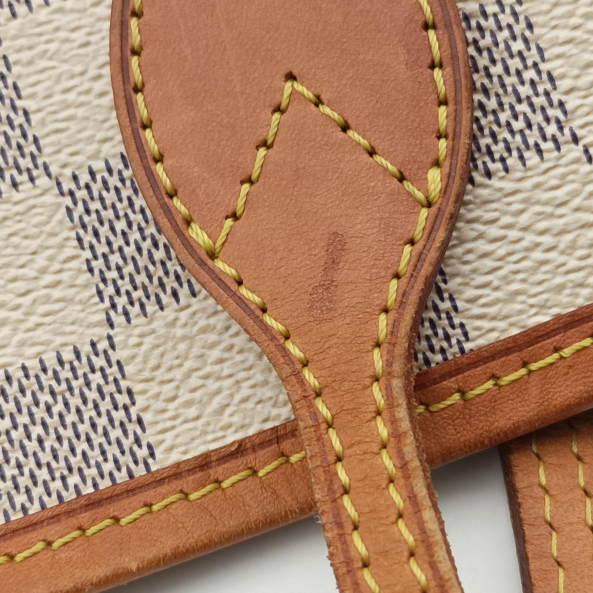 Secondhand Louis Vuitton NEVERFULL GM Azur Damier Canvas N51108 shoulderbag | stylenewstar