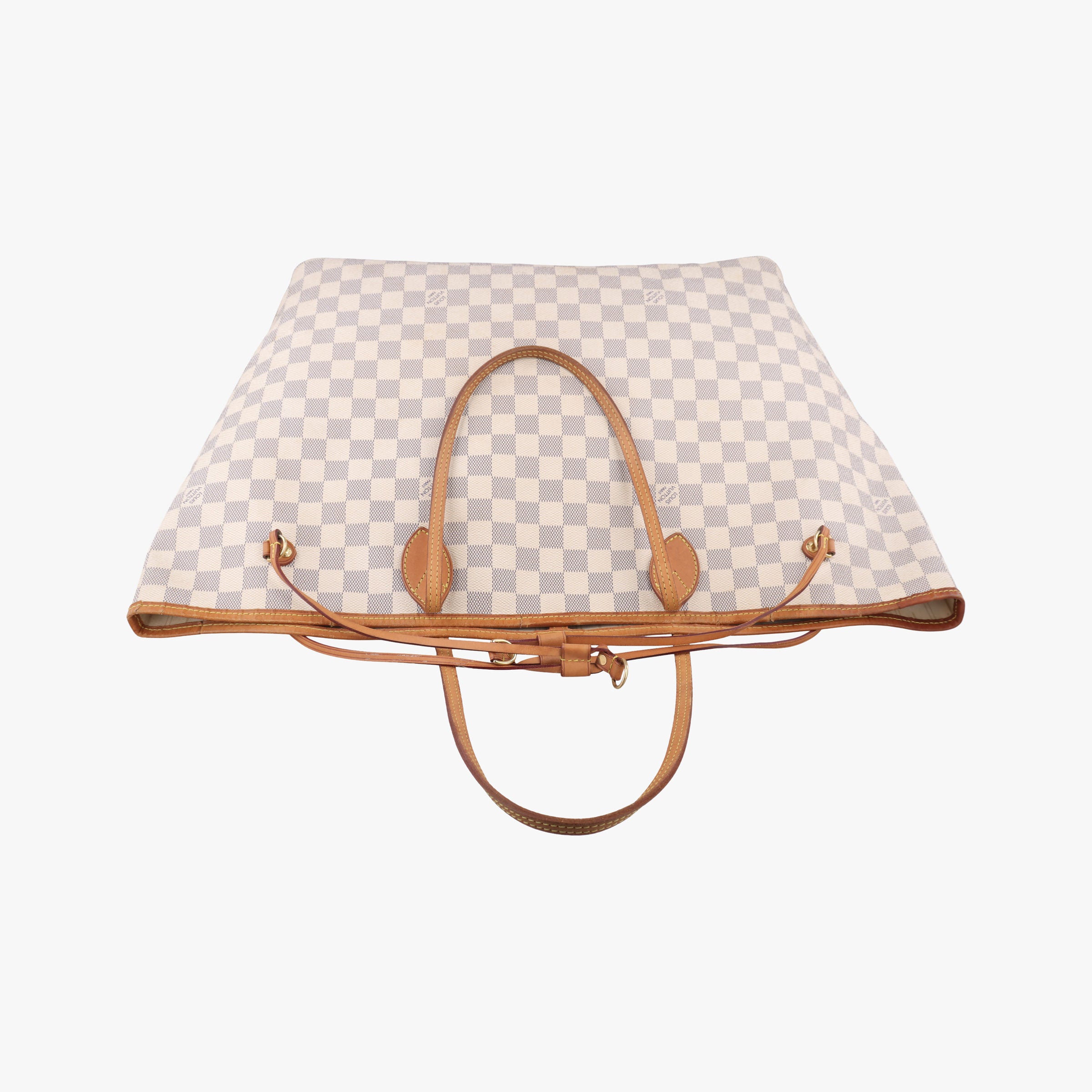 Secondhand Louis Vuitton NEVERFULL GM Azur Damier Canvas N51108 shoulderbag | stylenewstar