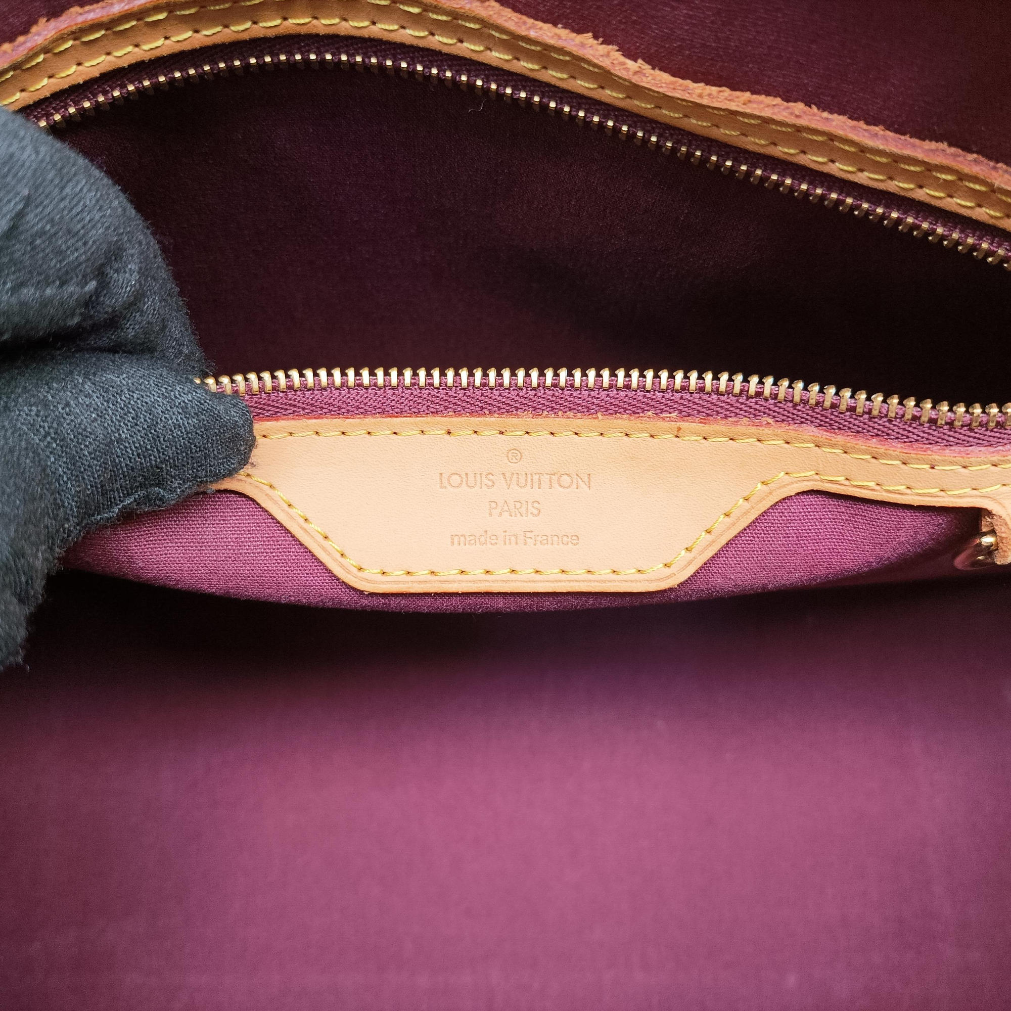 Pre-owned Louis Vuitton Brea MM ROUGE FAUVISTE Vernis M91690 shoulderbag | stylenewstar