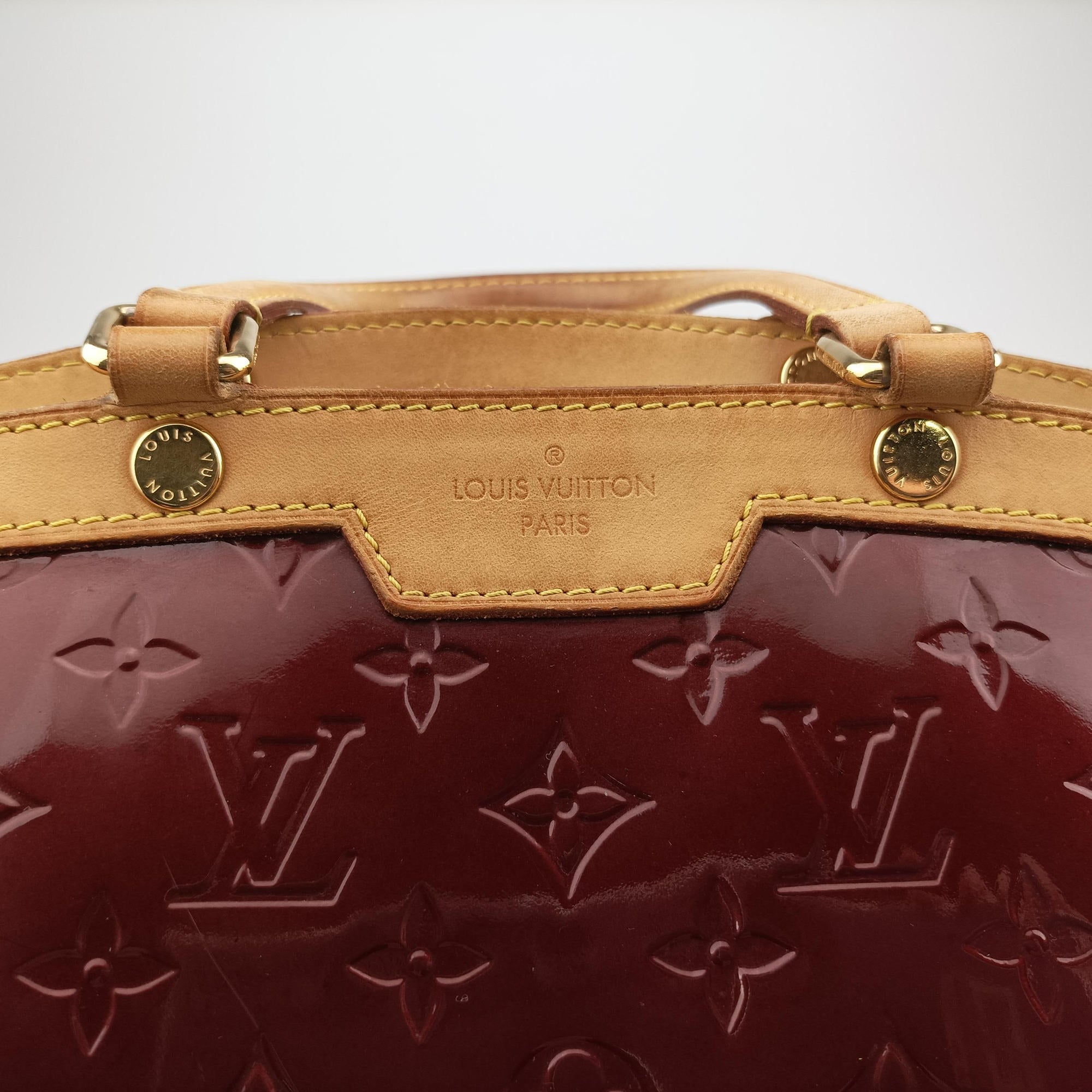 Pre-owned Louis Vuitton Brea MM ROUGE FAUVISTE Vernis M91690 shoulderbag | stylenewstar