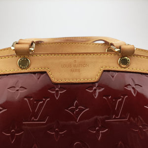Pre-owned Louis Vuitton Brea MM ROUGE FAUVISTE Vernis M91690 shoulderbag | stylenewstar