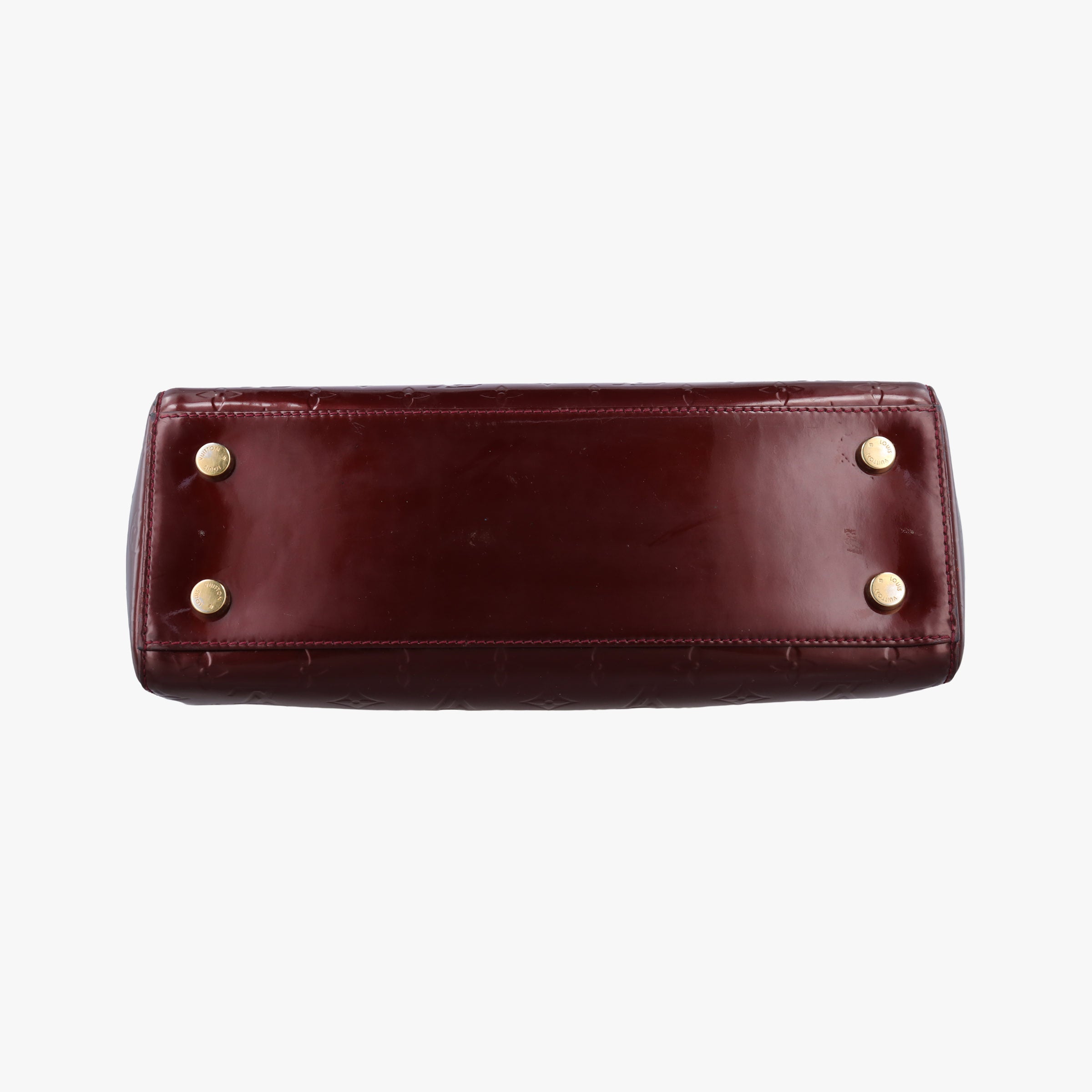 Pre-owned Louis Vuitton Brea MM ROUGE FAUVISTE Vernis M91690 shoulderbag | stylenewstar