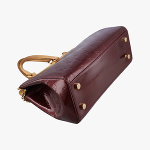 Pre-owned Louis Vuitton Brea MM ROUGE FAUVISTE Vernis M91690 shoulderbag | stylenewstar