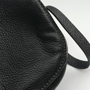 Pre-owned Chloe Mercy Black Leather  shoulderbag | stylenewstar