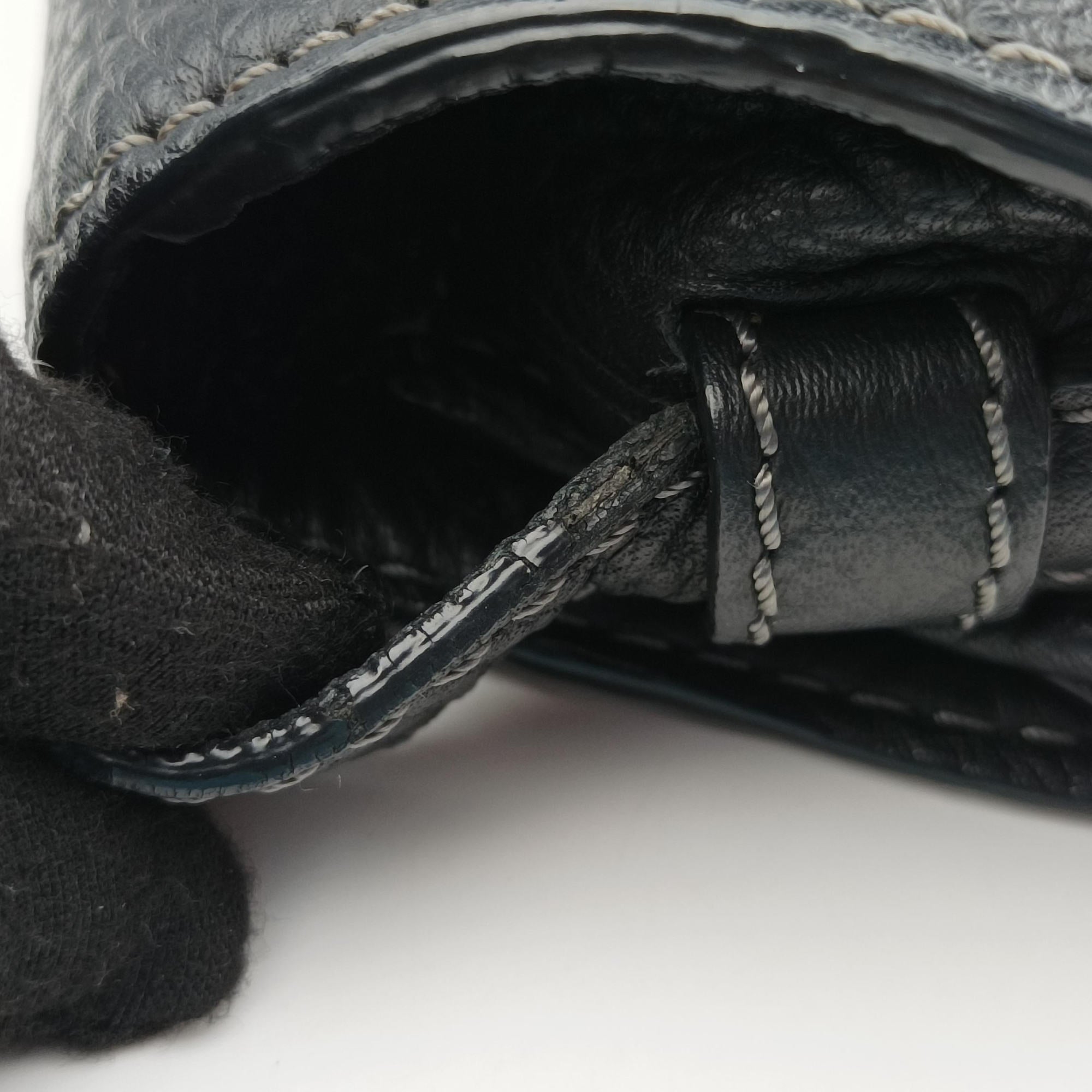 Pre-owned Chloe Mercy Black Leather  shoulderbag | stylenewstar