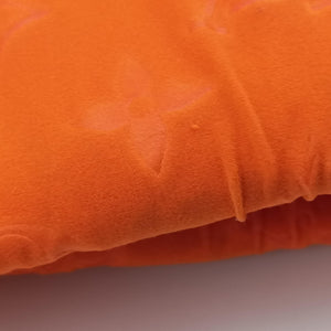 Pre-owned Louis Vuitton Scuba MM Orange Leather×Microfiber M92803 shoulderbag | stylenewstar
