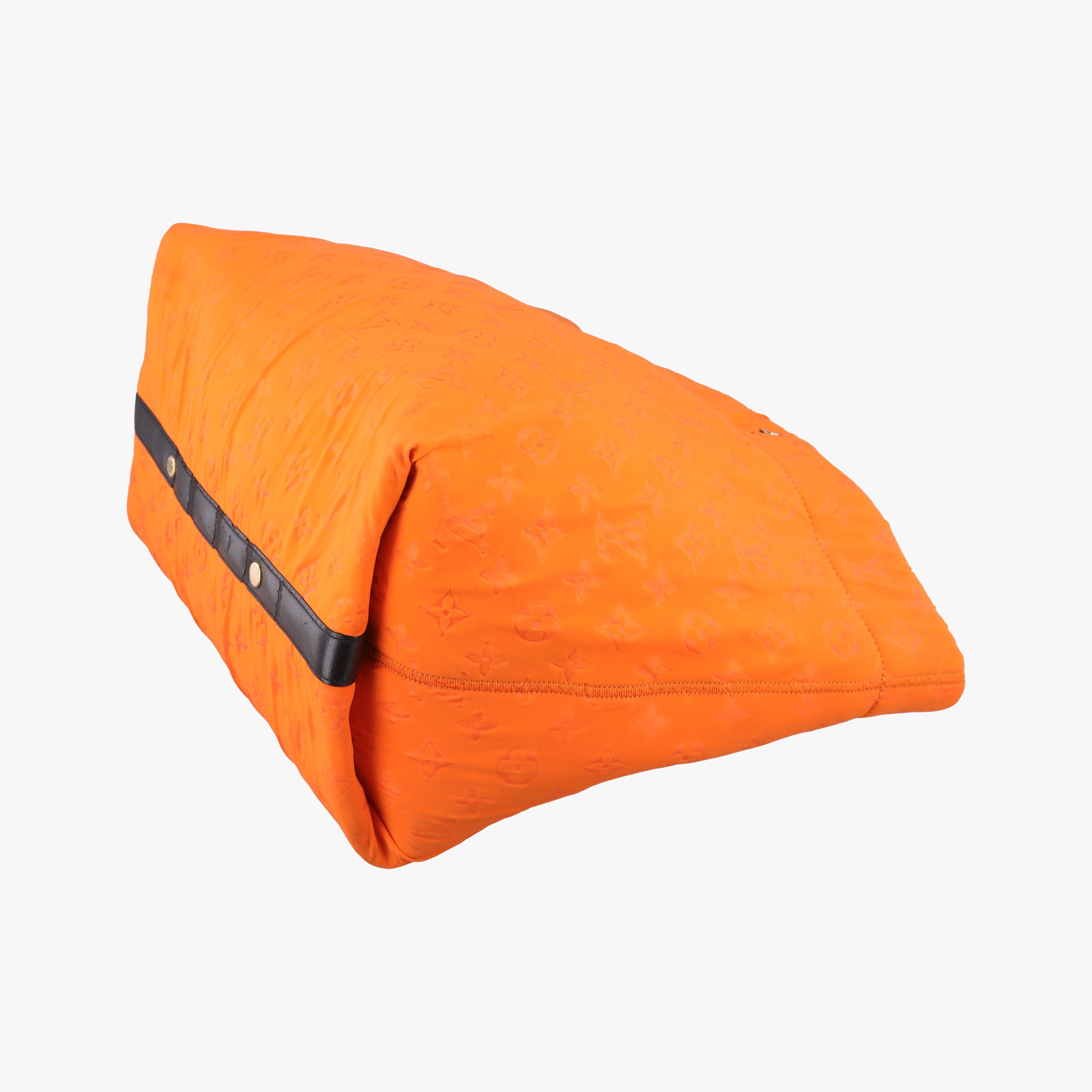 Pre-owned Louis Vuitton Scuba MM Orange Leather×Microfiber M92803 shoulderbag | stylenewstar