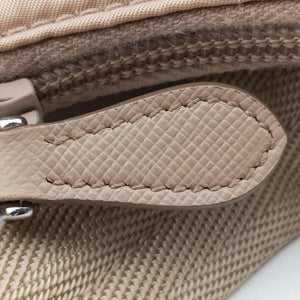 Pre-owned Prada Re-Edition 2005 Re-Nylon Bag Beige nylon 1BH204 handbag | stylenewstar