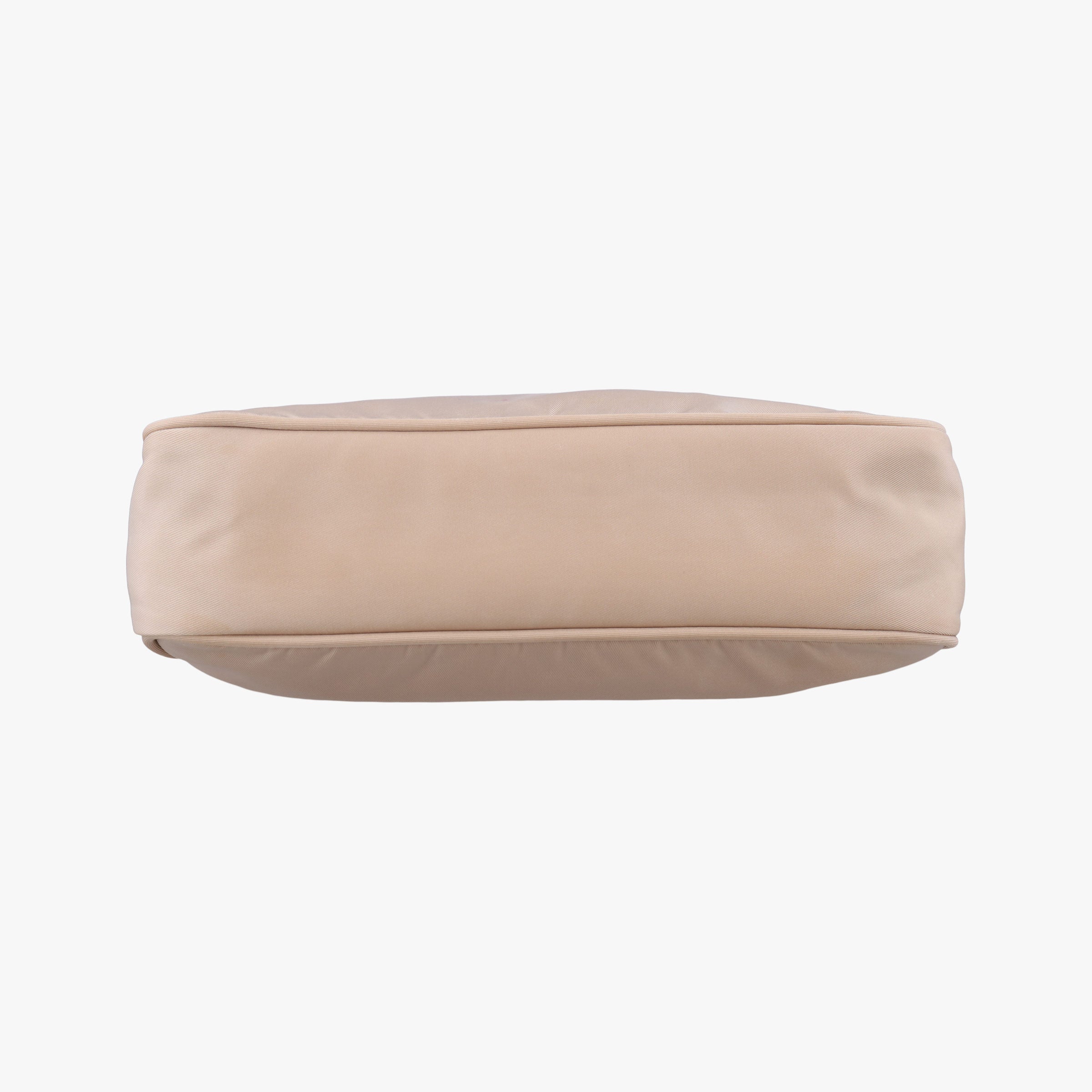 Pre-owned Prada Re-Edition 2005 Re-Nylon Bag Beige nylon 1BH204 handbag | stylenewstar