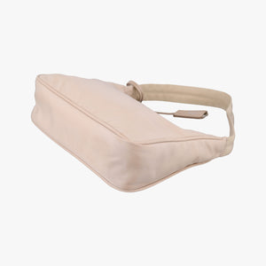 Pre-owned Prada Re-Edition 2005 Re-Nylon Bag Beige nylon 1BH204 handbag | stylenewstar