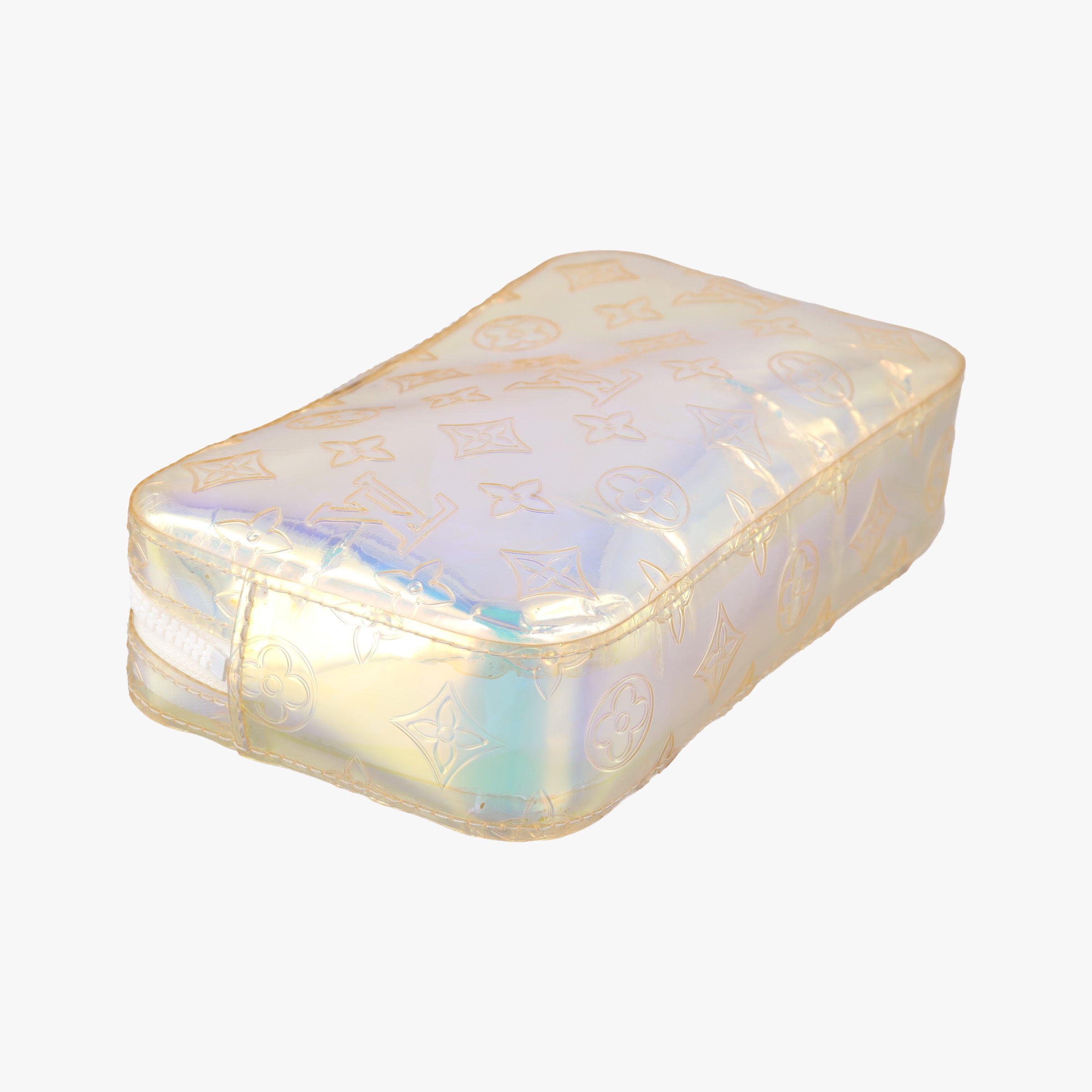 Pre-owned Louis Vuitton Pochette Volga prism pvc vinyl M55261 clutchbag | stylenewstar
