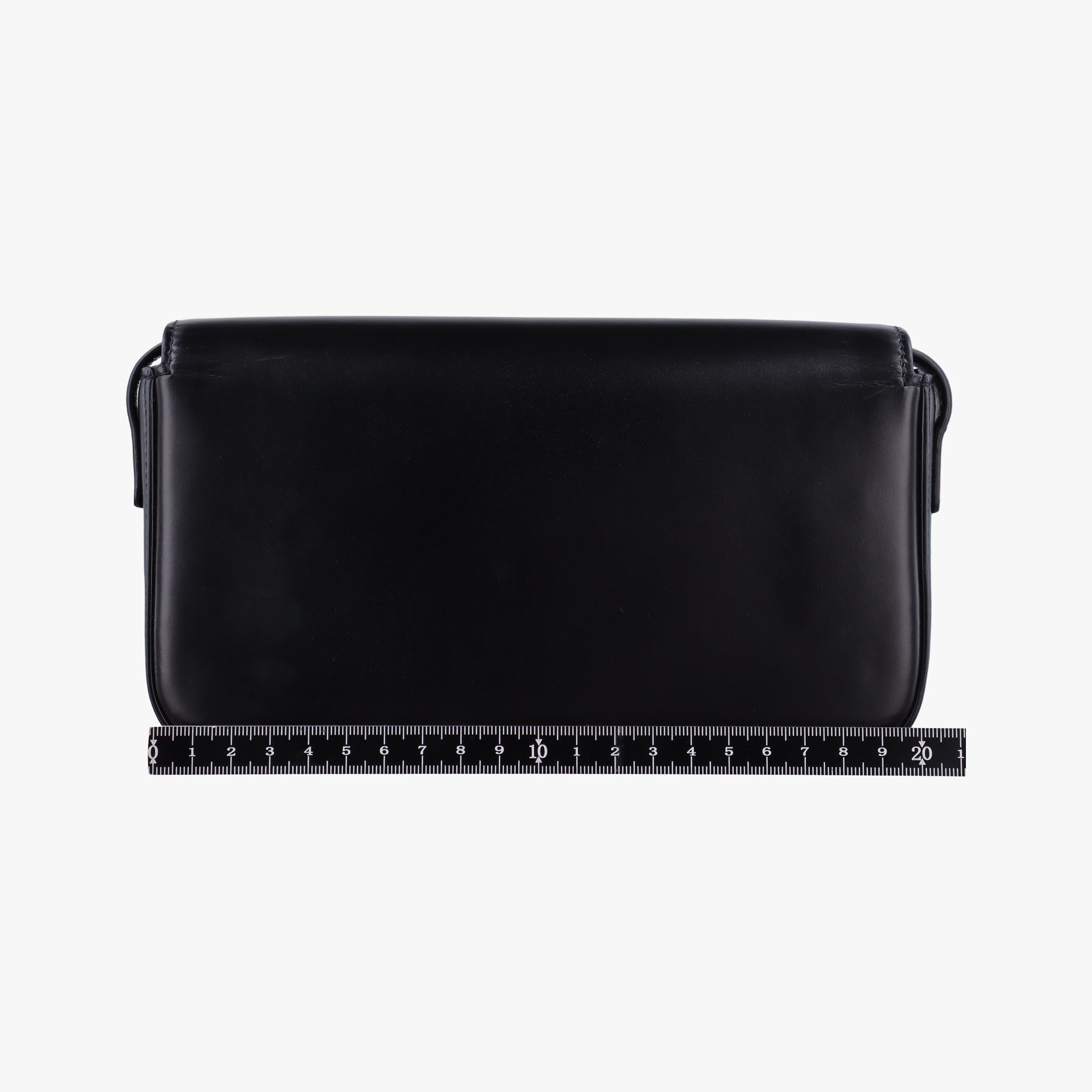 Pre-owned Celine Teen Triomphe Black Leather  shoulderbag | stylenewstar