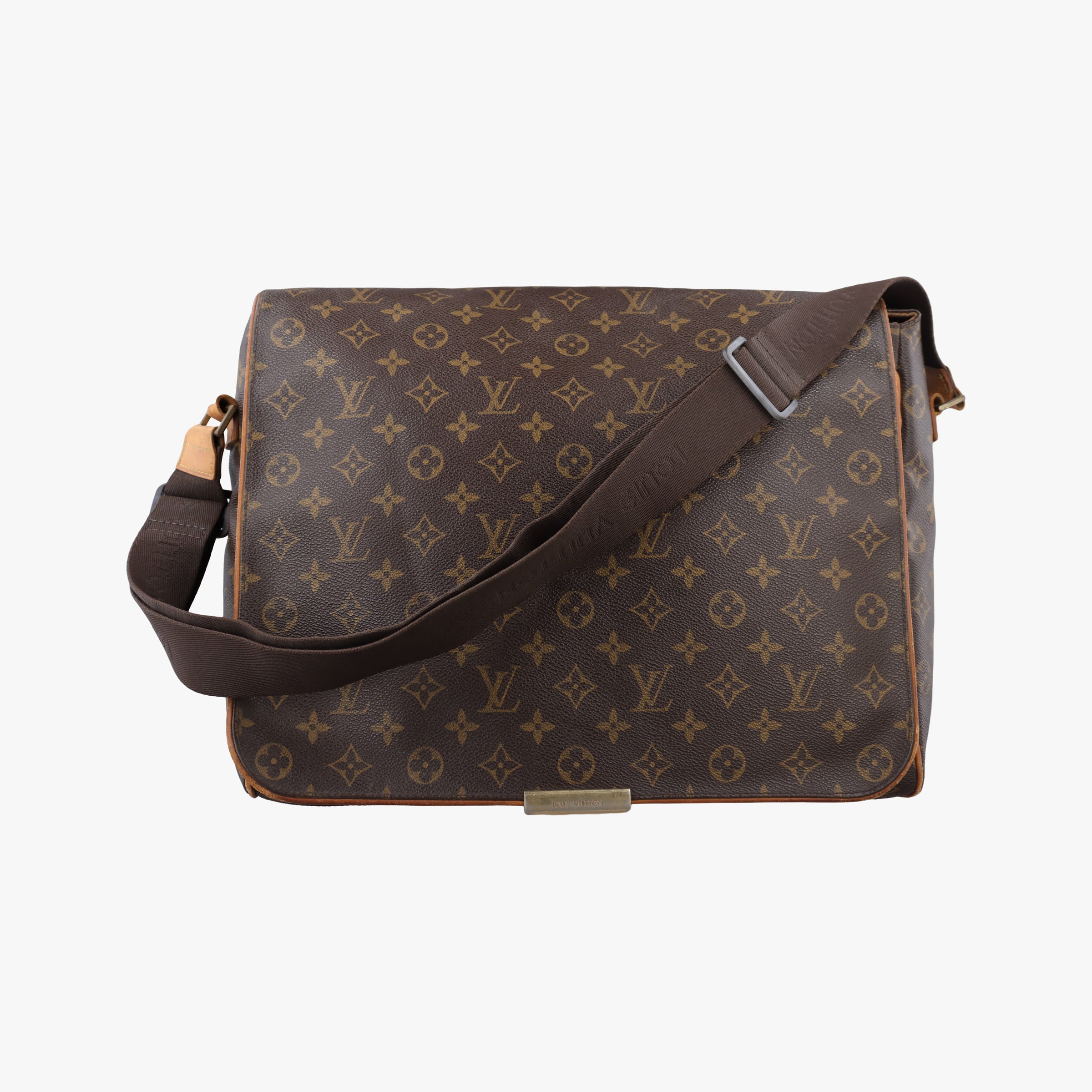 Pre-owned Louis Vuitton ABBESSES brown Monogram Canvas M45257 shoulderbag | stylenewstar