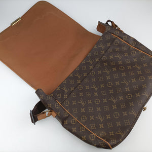 Pre-owned Louis Vuitton ABBESSES brown Monogram Canvas M45257 shoulderbag | stylenewstar