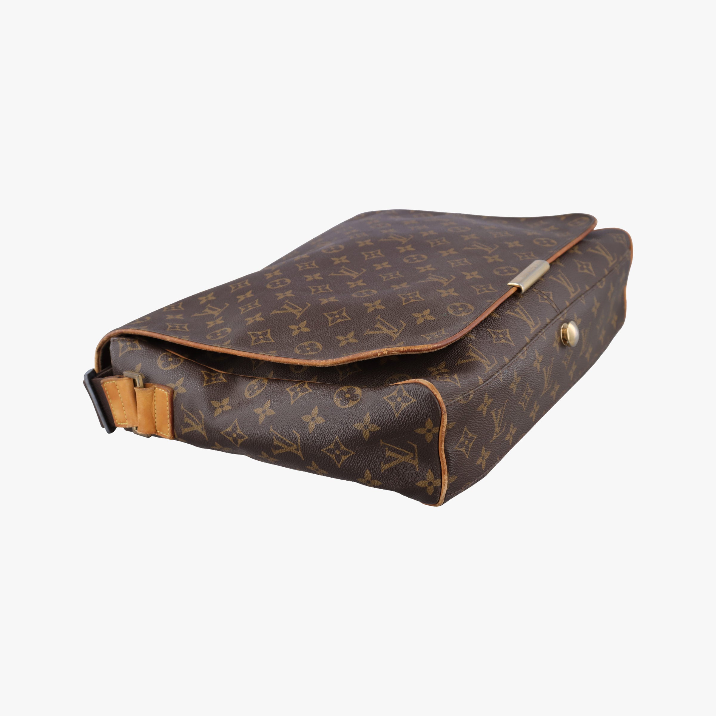 Pre-owned Louis Vuitton ABBESSES brown Monogram Canvas M45257 shoulderbag | stylenewstar