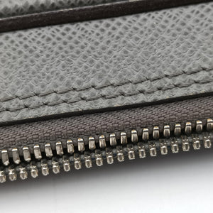 Pre-owned Louis Vuitton Porto Document Business MM Glacier Taiga M32952 handbag | stylenewstar