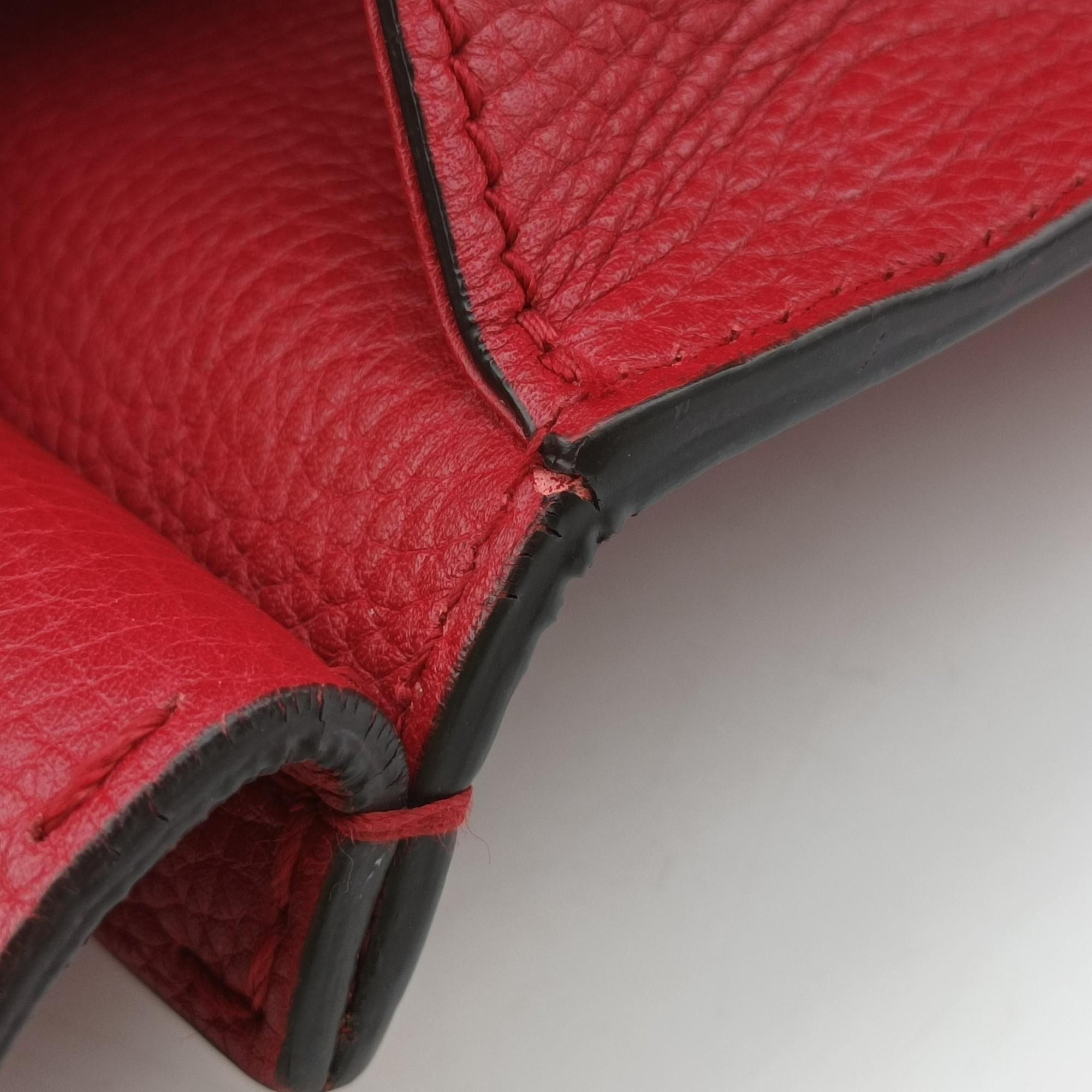 Secondhand Gucci GG Marmont Red Leather 421890 shoulderbag | stylenewstar