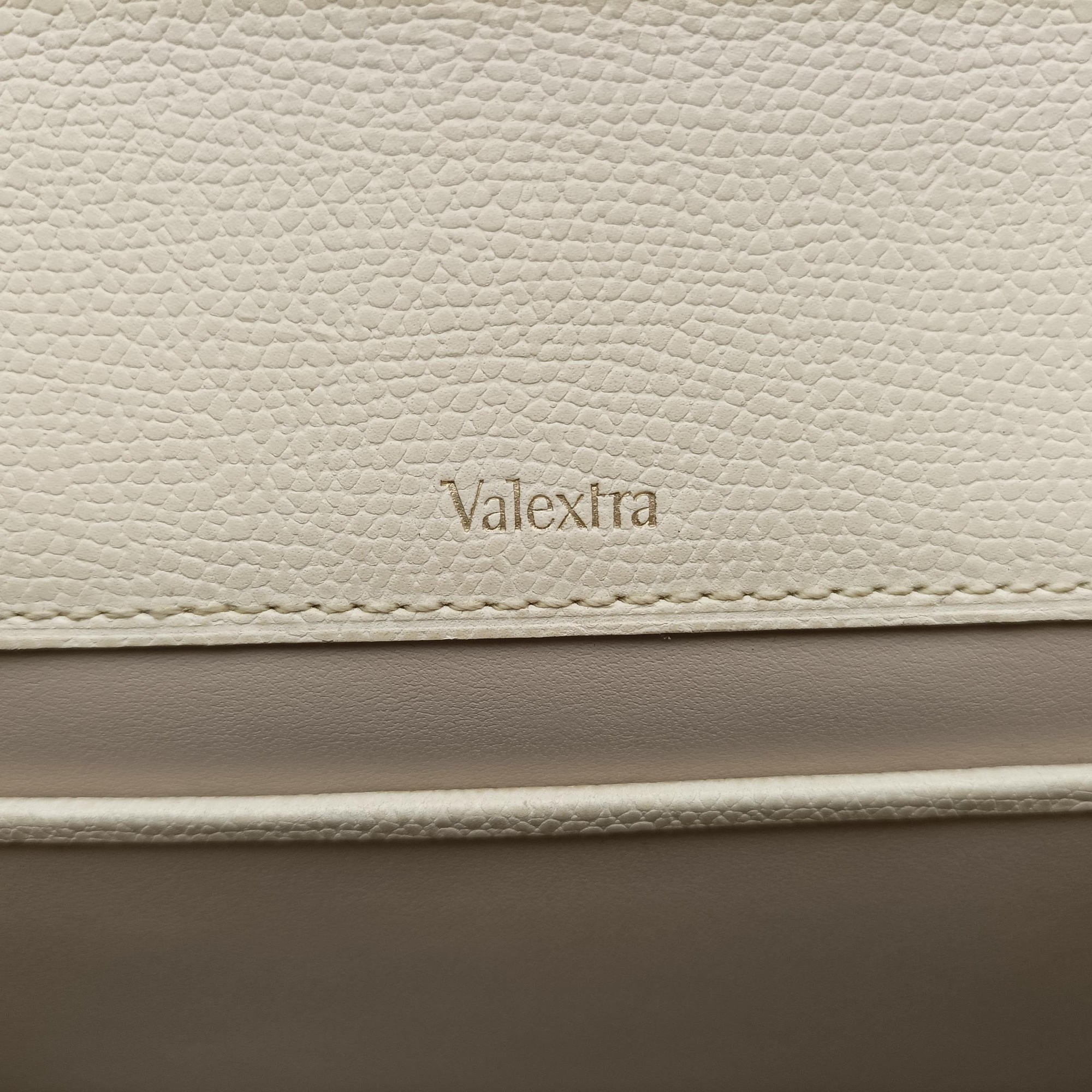 Pre-owned Valextra Iside Beige Calfskin  shoulderbag | stylenewstar