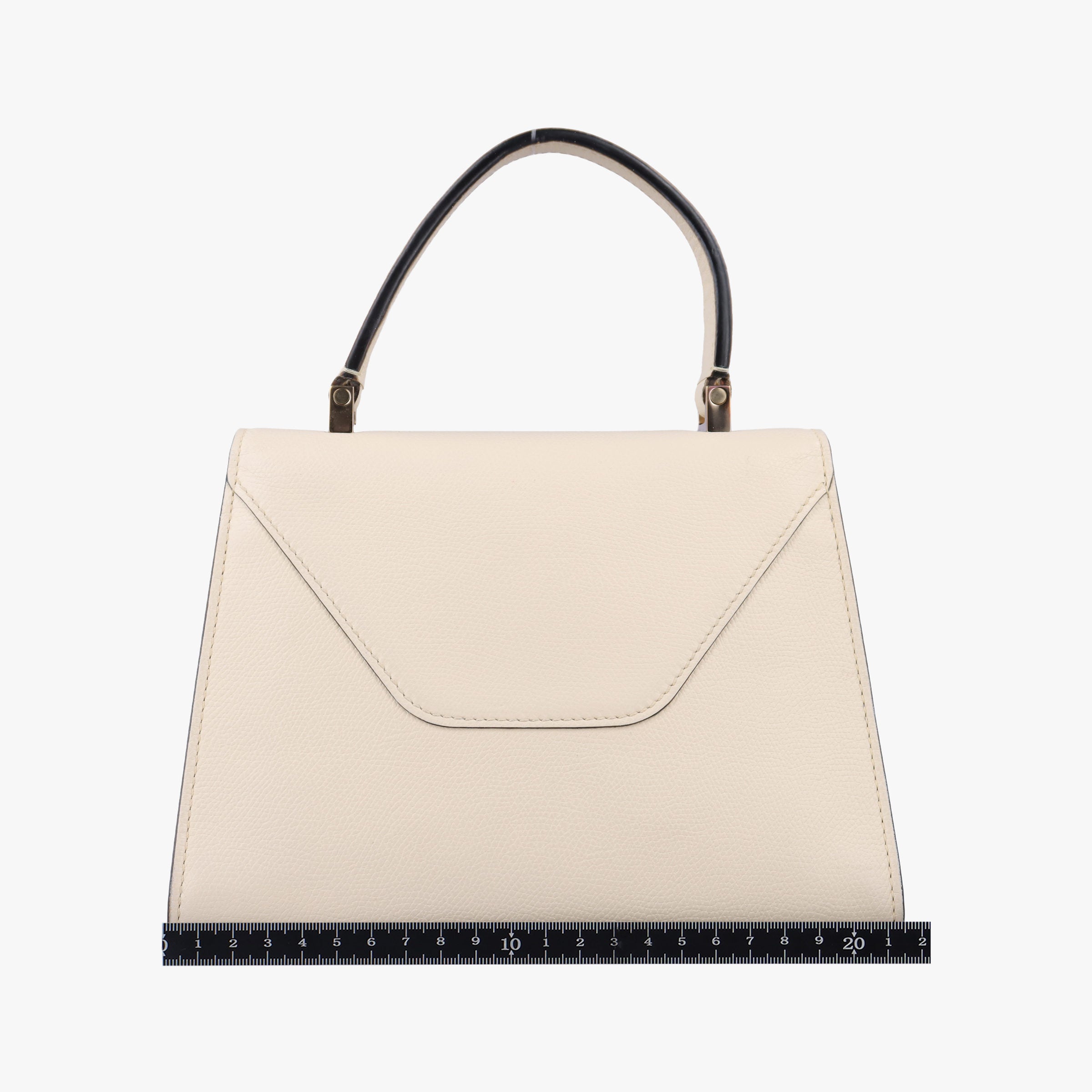 Pre-owned Valextra Iside Beige Calfskin  shoulderbag | stylenewstar