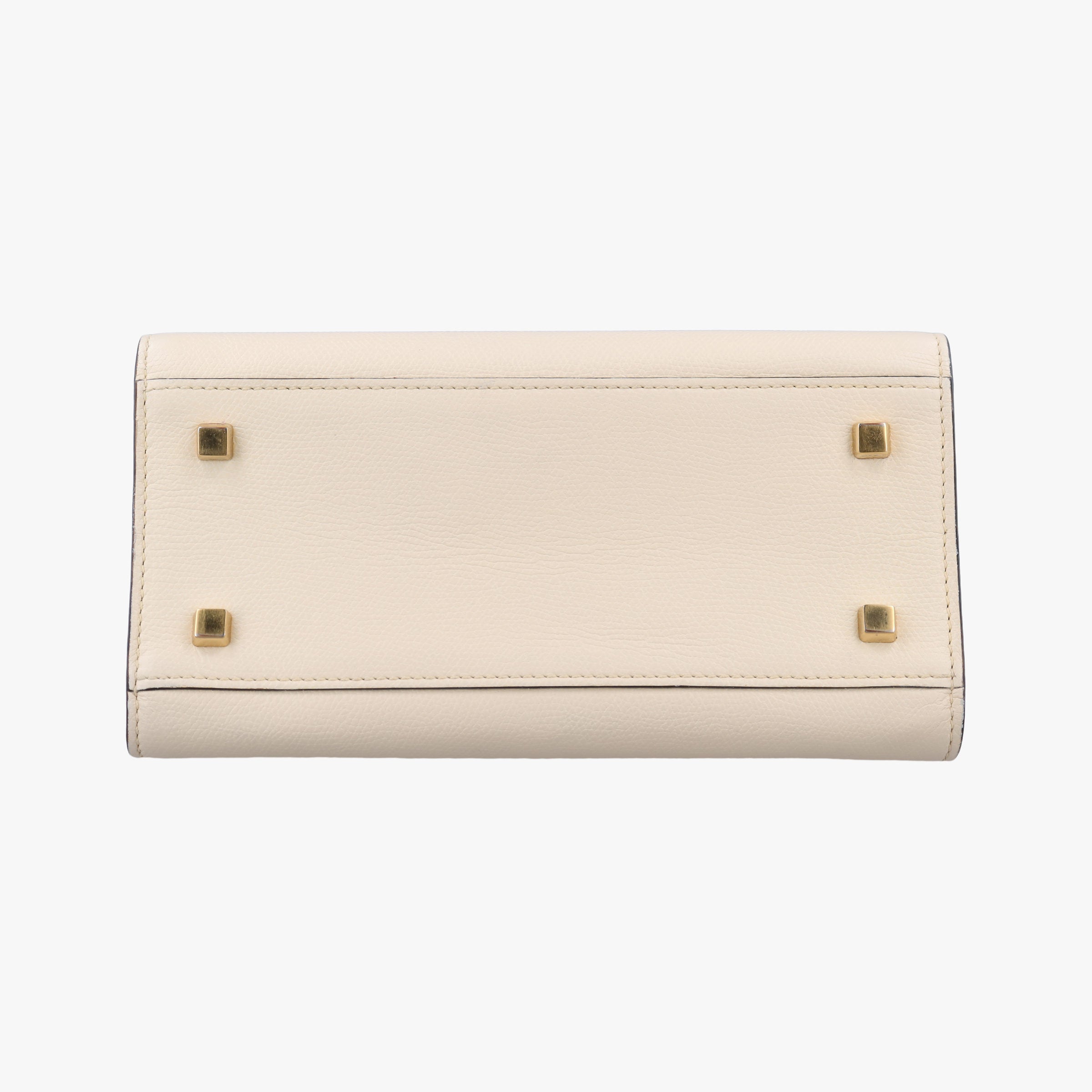 Pre-owned Valextra Iside Beige Calfskin  shoulderbag | stylenewstar