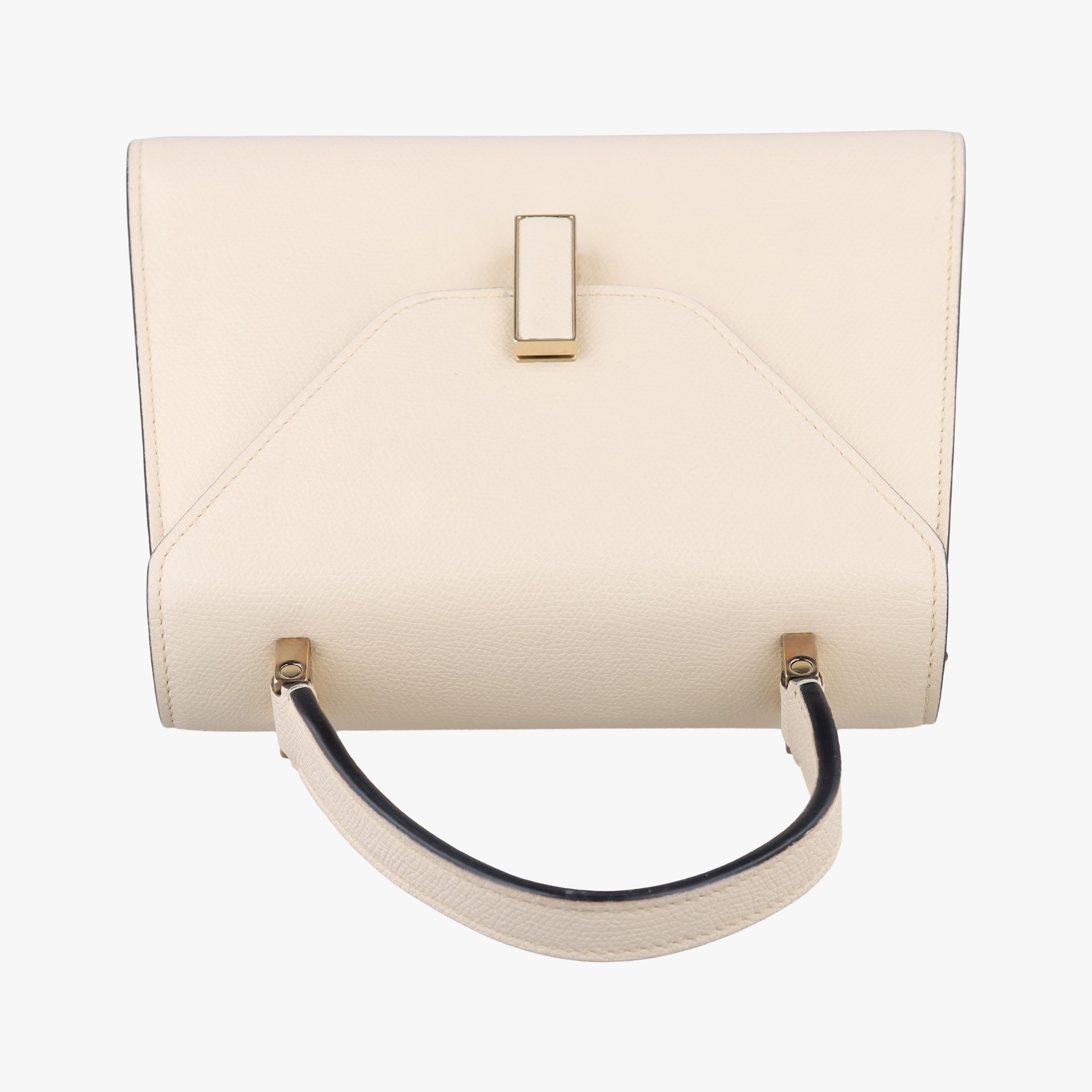Pre-owned Valextra Iside Beige Calfskin  shoulderbag | stylenewstar