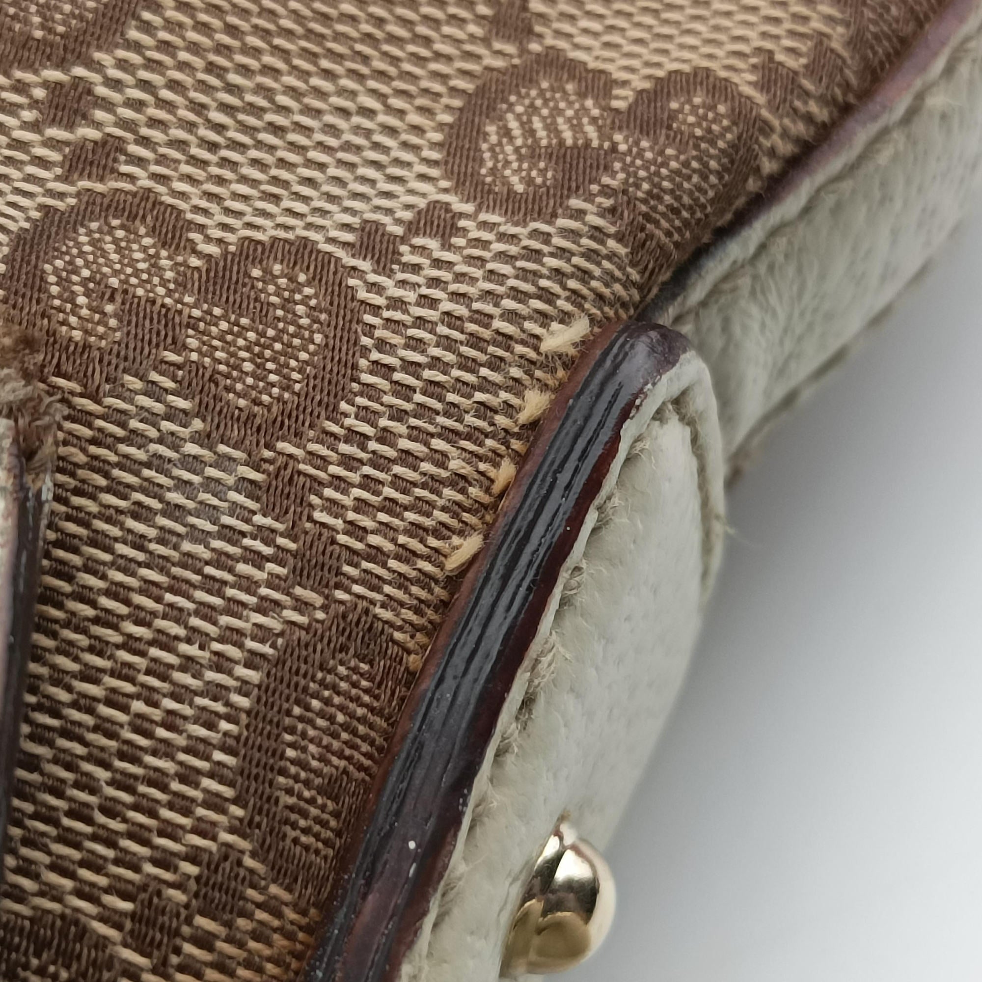 Pre-owned Gucci Web Treasure Flap White×Multicolour Leather×Canvas 145999 shoulderbag | stylenewstar