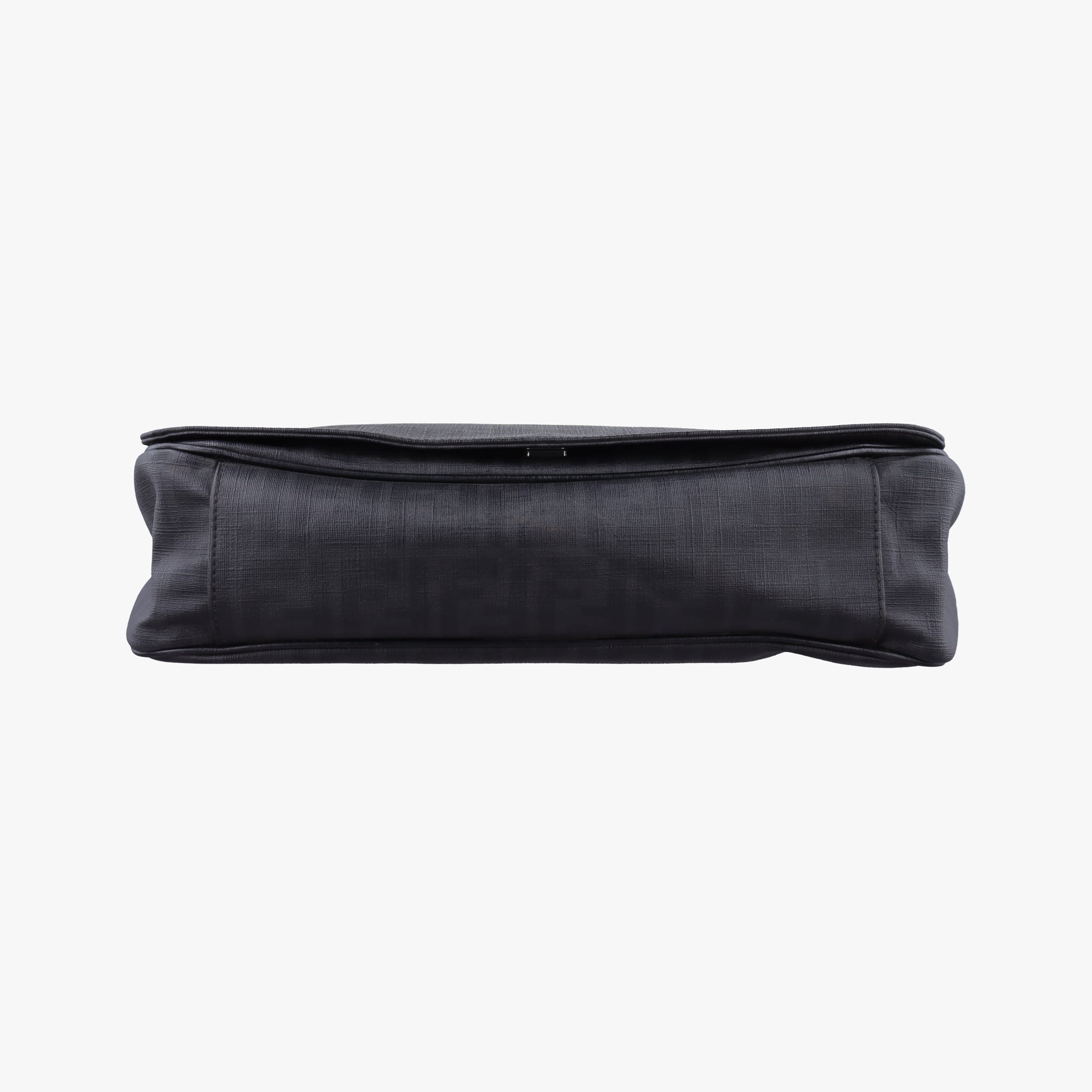 Pre-owned Fendi Zucca Grey leather 7VA195 shoulderbag | stylenewstar
