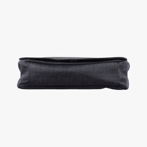 Pre-owned Fendi Zucca Grey leather 7VA195 shoulderbag | stylenewstar