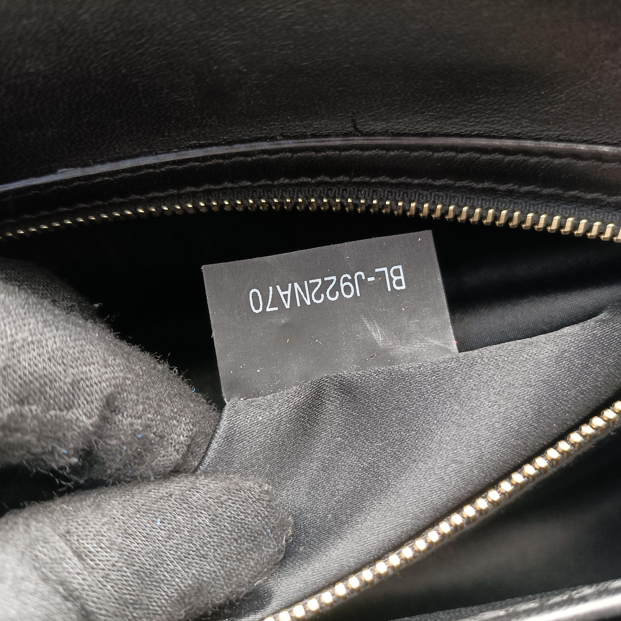 Pre-owned Valentino Rockstud Black Canvas×Leather  shoulderbag | stylenewstar