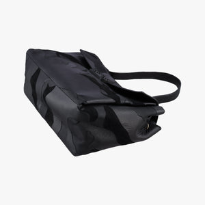 Pre-owned Valentino Rockstud Black Canvas×Leather  shoulderbag | stylenewstar