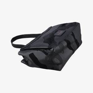 Pre-owned Valentino Rockstud Black Canvas×Leather  shoulderbag | stylenewstar