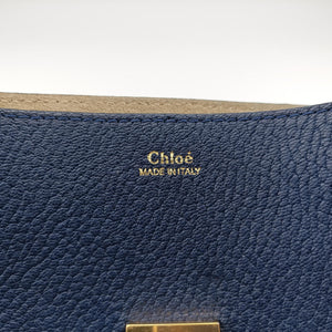 Secondhand Chloe DREW Navy Leather  shoulderbag | stylenewstar