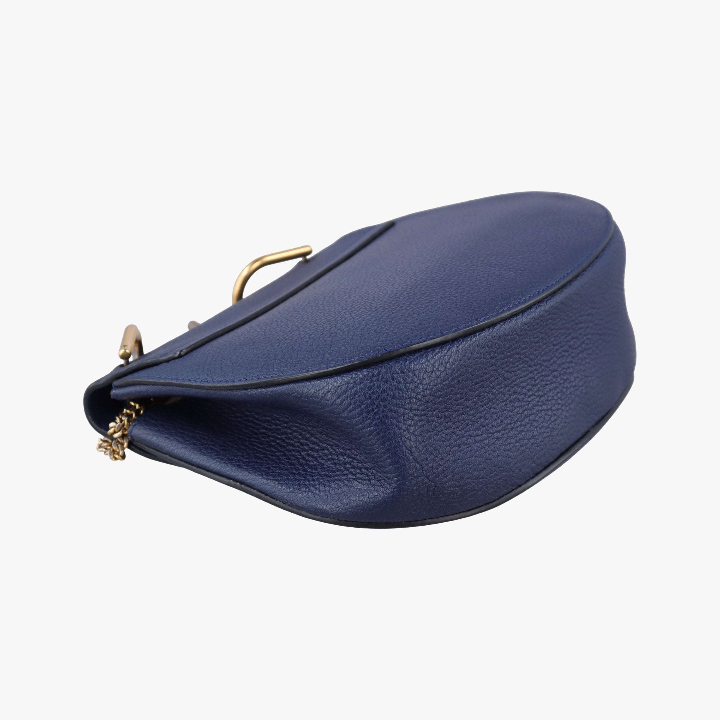 Secondhand Chloe DREW Navy Leather  shoulderbag | stylenewstar