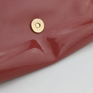 Secondhand Ferragamo Ginny Vara Red Leather  shoulderbag | stylenewstar