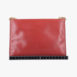 Secondhand Ferragamo Ginny Vara Red Leather  shoulderbag | stylenewstar