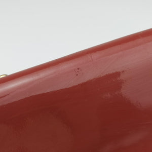 Secondhand Ferragamo Ginny Vara Red Leather  shoulderbag | stylenewstar